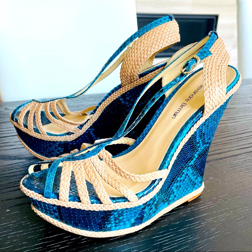 Alexandre Birman Wedges - like new